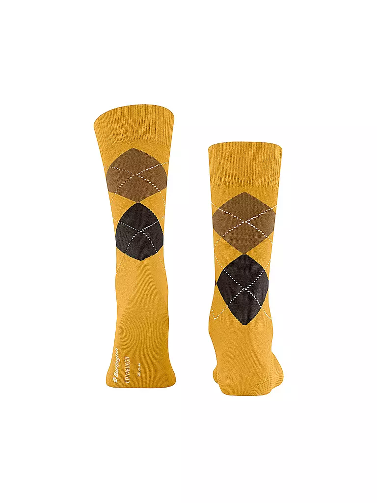 BURLINGTON | Herren Socken EDINBURGH solar | gelb