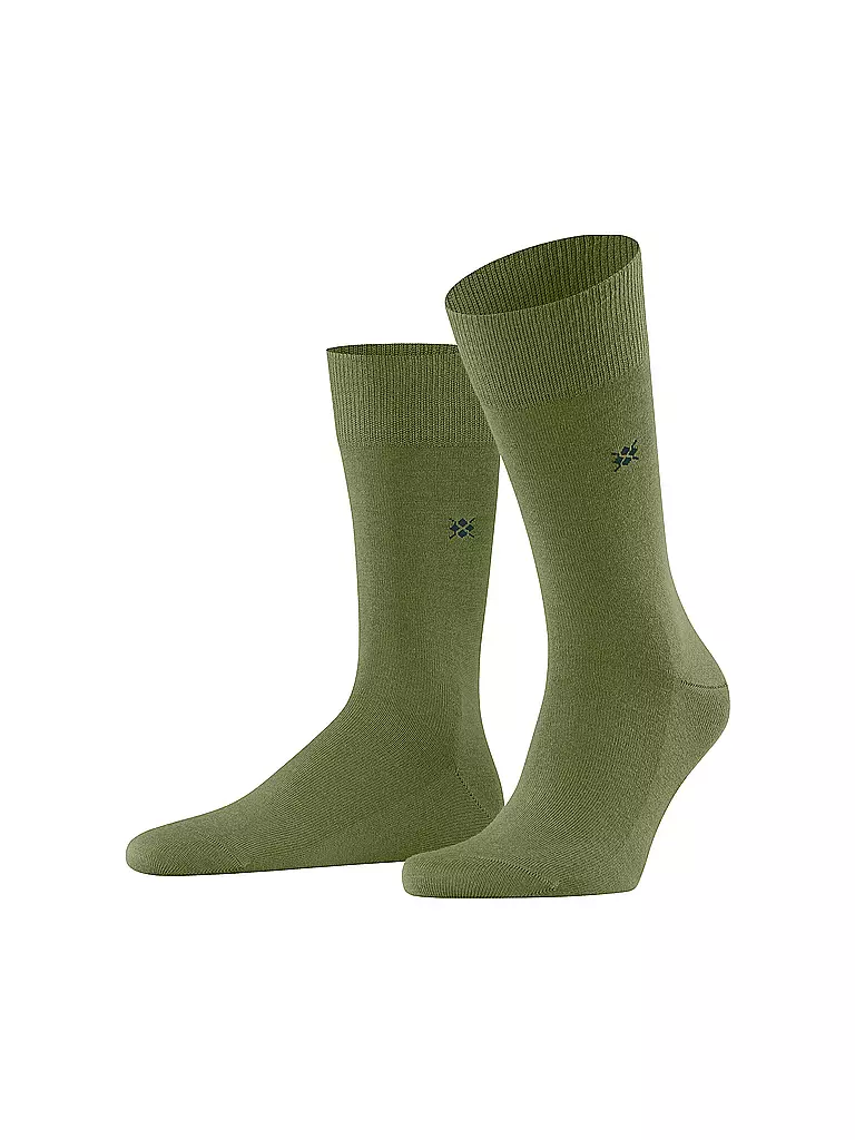 BURLINGTON | Herren Socken LEEDS 40-46 cactus | dunkelblau