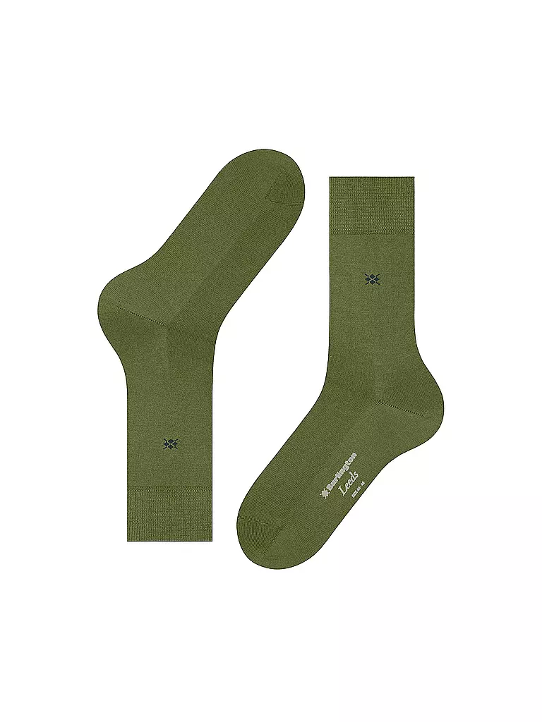 BURLINGTON | Herren Socken LEEDS 40-46 cactus | dunkelblau