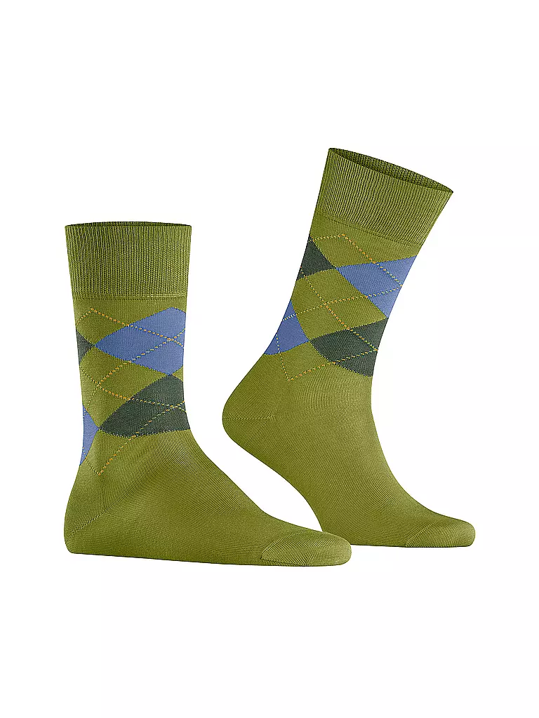 BURLINGTON | Herren Socken MANCHESTER jungle | dunkelrot