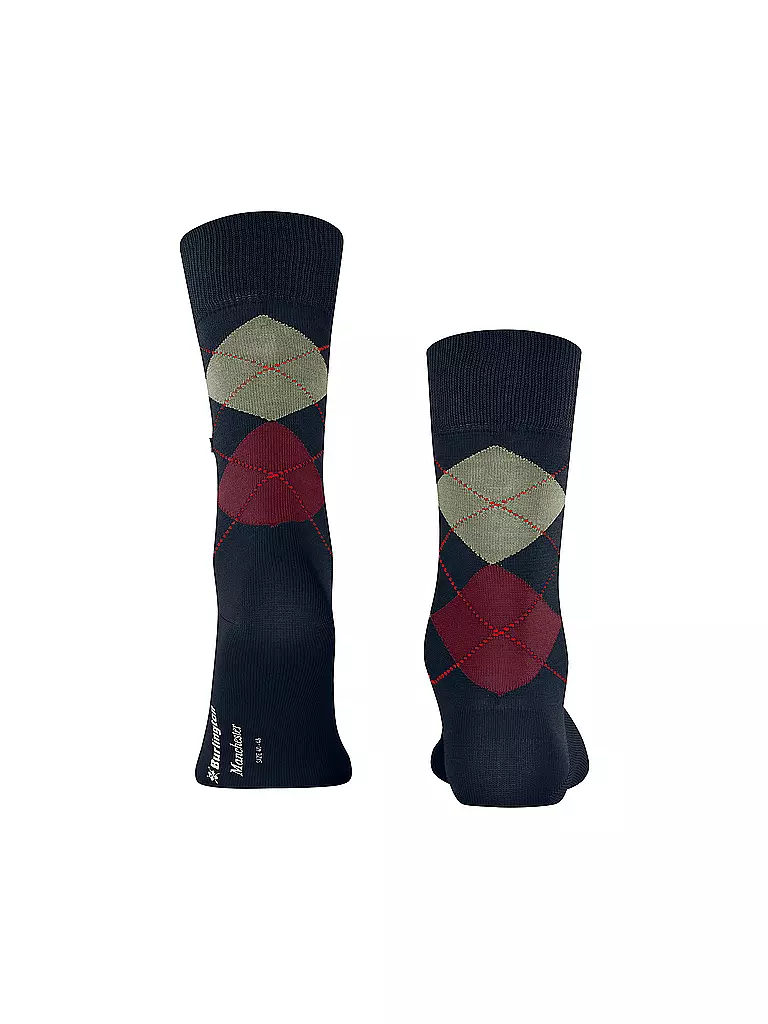 BURLINGTON | Herren Socken MANCHESTER marine | dunkelblau