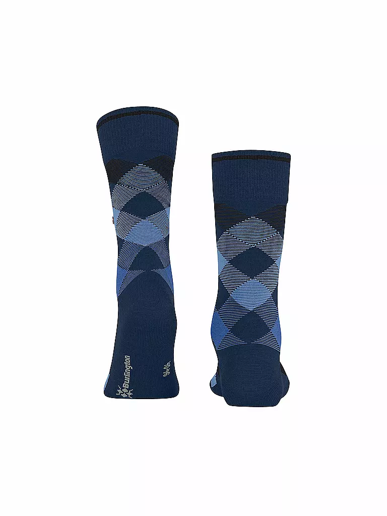 BURLINGTON | Herren Socken NEWCASTLE royal | schwarz