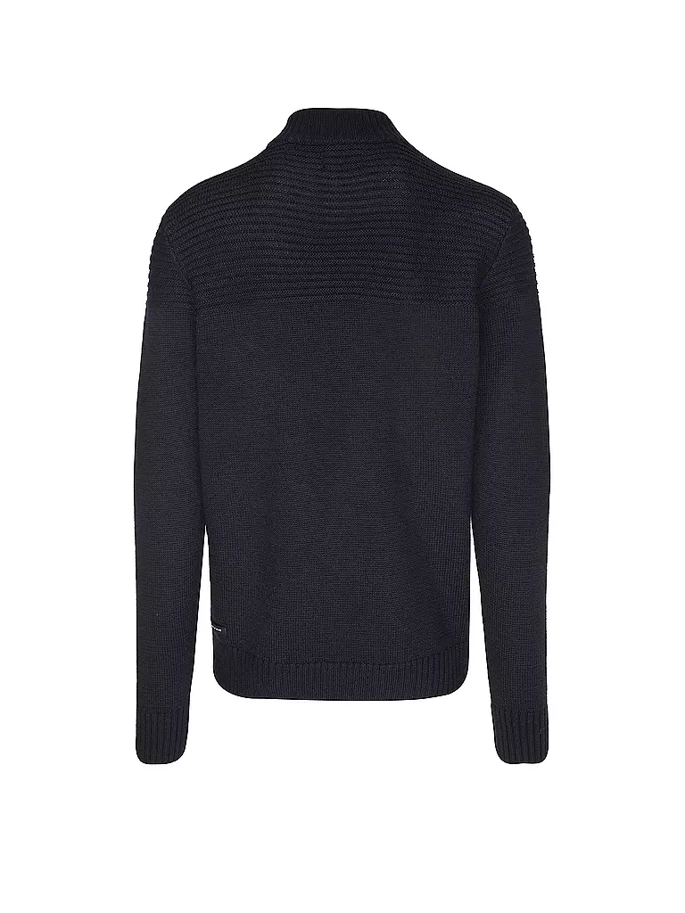 BUTCHER OF BLUE | Pullover MORRIS MOCK | blau