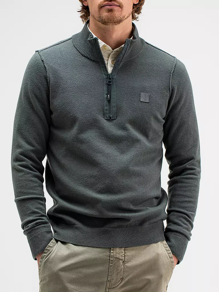 BUTCHER OF BLUE | Troyer Pullover CLIFDEN | grau