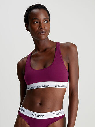 CALVIN KLEIN | Bralette - Bustier MODERN COTTON purple