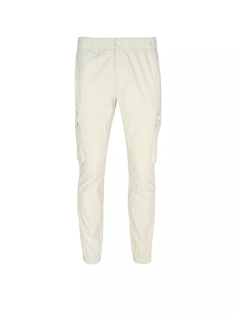 CALVIN KLEIN JEANS | Cargohose Skinny Fit | creme