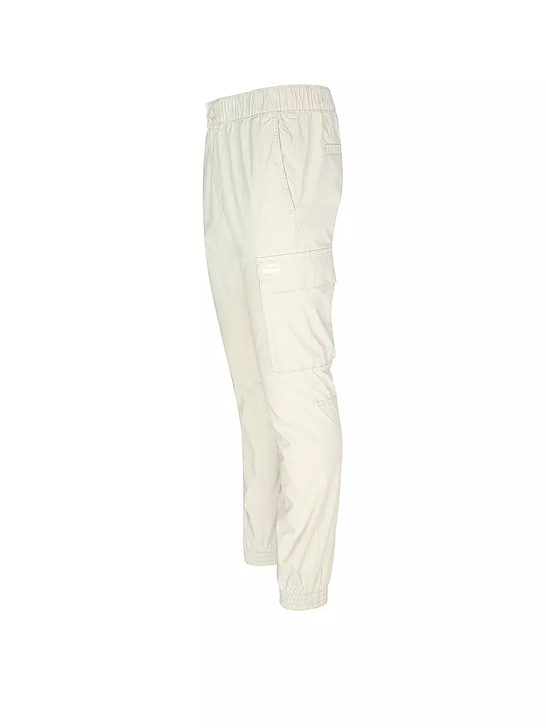 CALVIN KLEIN JEANS | Cargohose Skinny Fit | creme