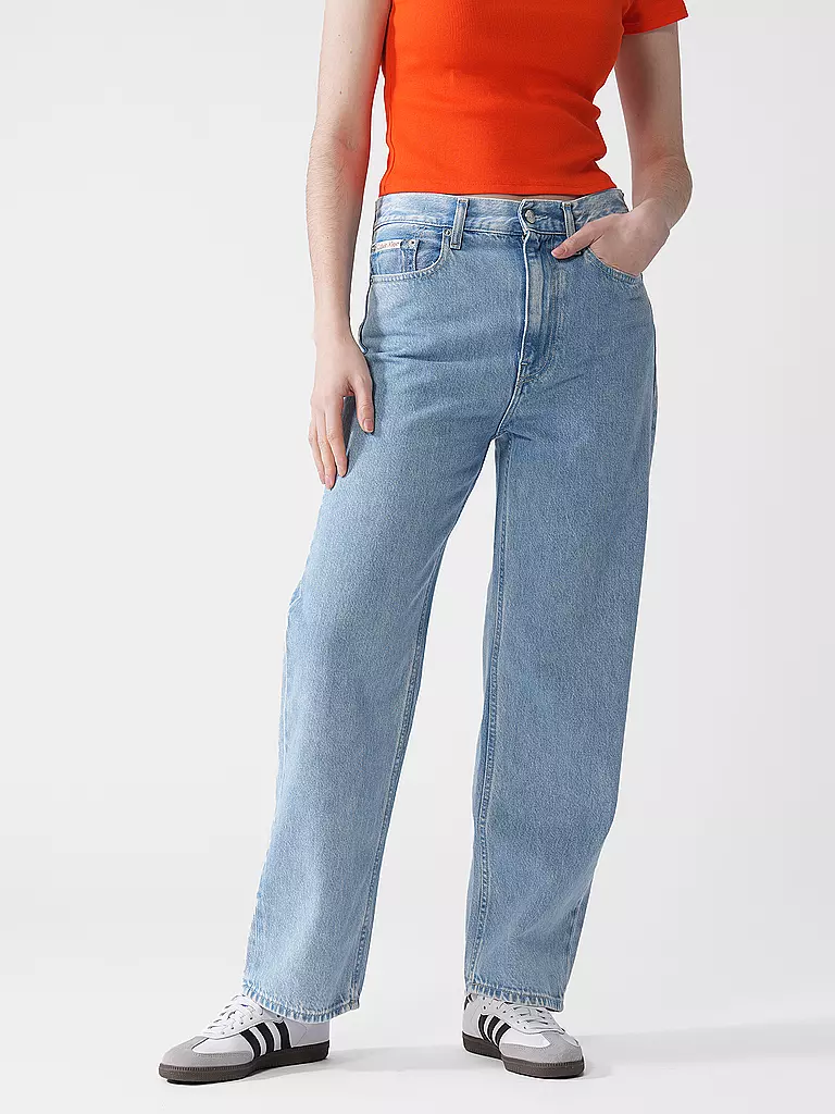 CALVIN KLEIN JEANS | Jeans Mom Fit | hellblau