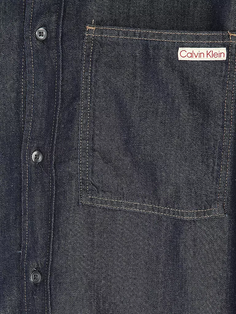 CALVIN KLEIN JEANS | Jeanshemd  | dunkelblau