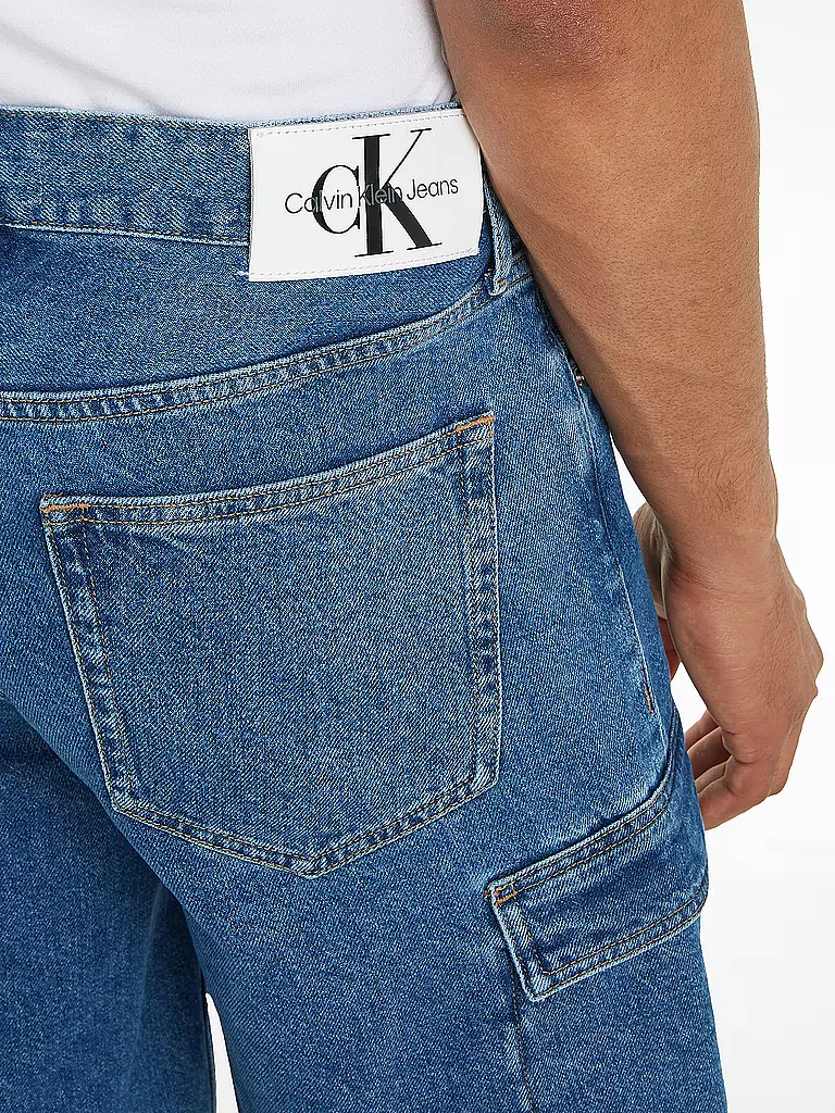 CALVIN KLEIN JEANS | Jeansshorts  | blau