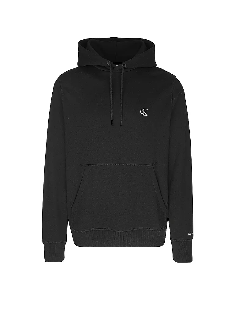 CALVIN KLEIN JEANS | Kapuzensweater - Hoodie  | schwarz