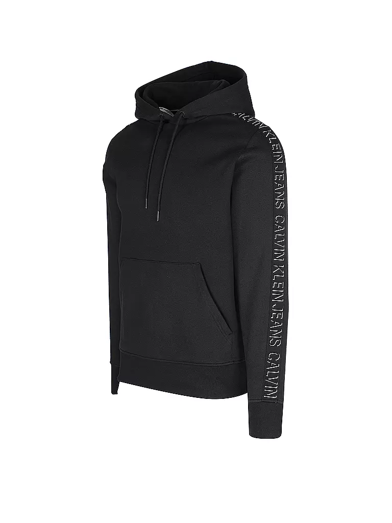 CALVIN KLEIN JEANS | Kapuzensweater - Hoodie  | schwarz