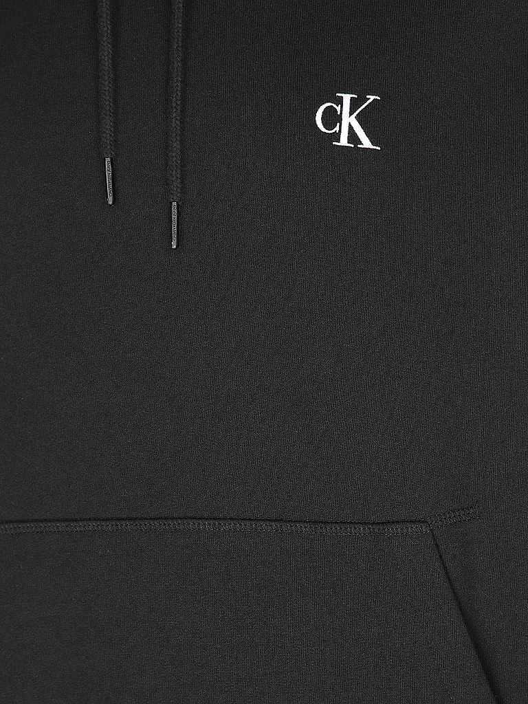 CALVIN KLEIN JEANS | Kapuzensweater - Hoodie  | schwarz