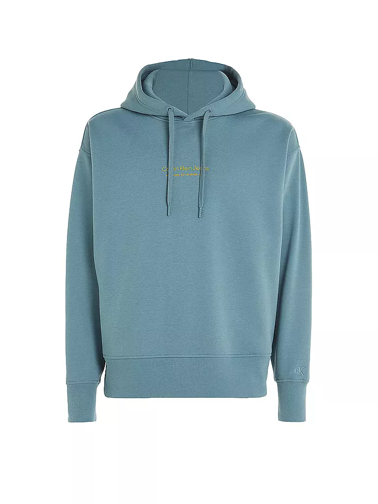 CALVIN KLEIN JEANS | Kapuzensweater - Hoodie | petrol