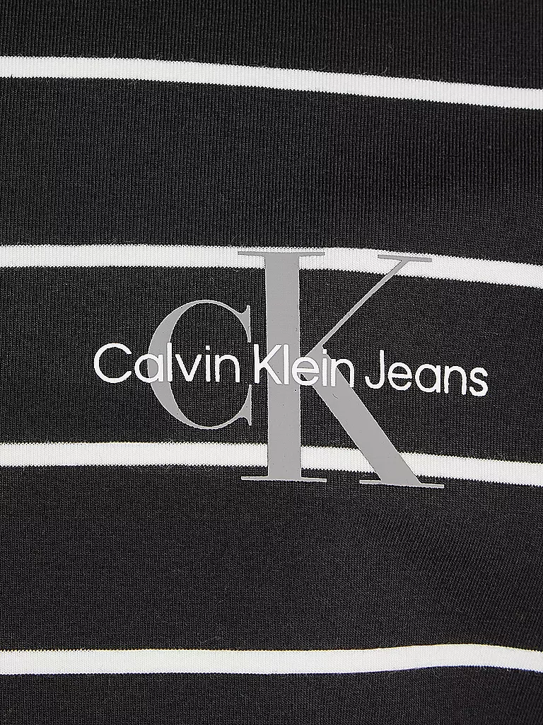 CALVIN KLEIN JEANS | Mädchen Langarmshirt  | schwarz