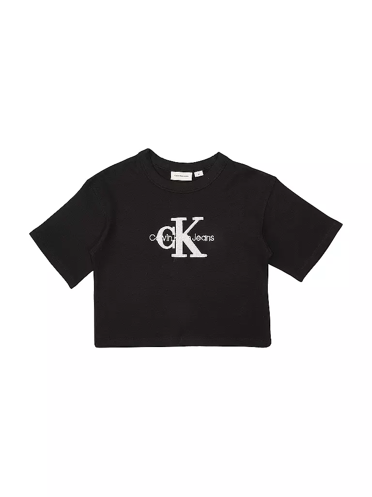 CALVIN KLEIN JEANS | Mädchen T-Shirt  | schwarz