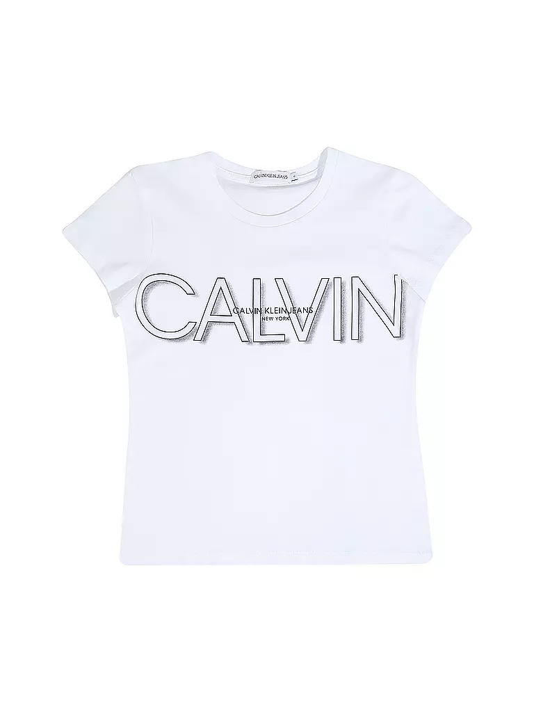 CALVIN KLEIN JEANS | Mädchen T-Shirt | weiss