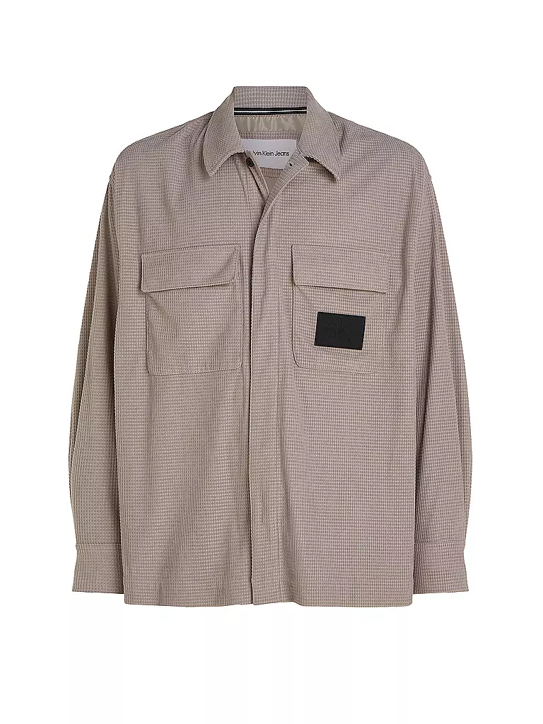 CALVIN KLEIN JEANS | Overshirt  | beige