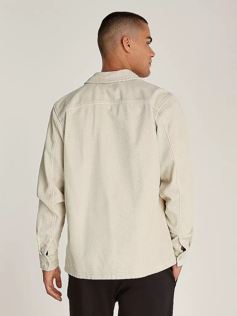 CALVIN KLEIN JEANS | Overshirt  | grau