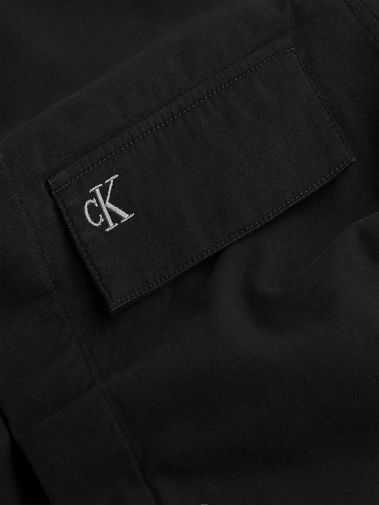 CALVIN KLEIN JEANS | Overshirt | schwarz