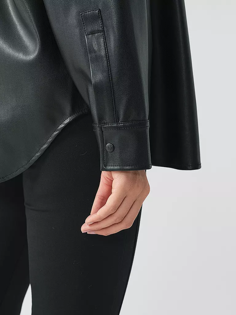 CALVIN KLEIN JEANS | Overshirt | schwarz