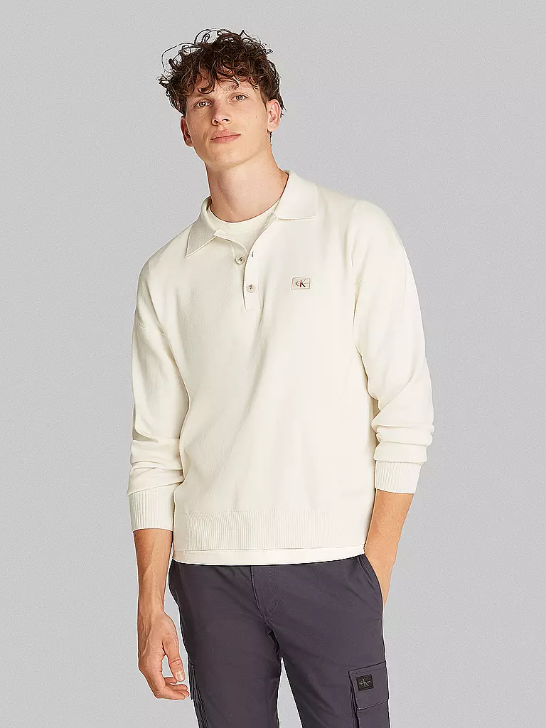 CALVIN KLEIN JEANS | Poloshirt | creme