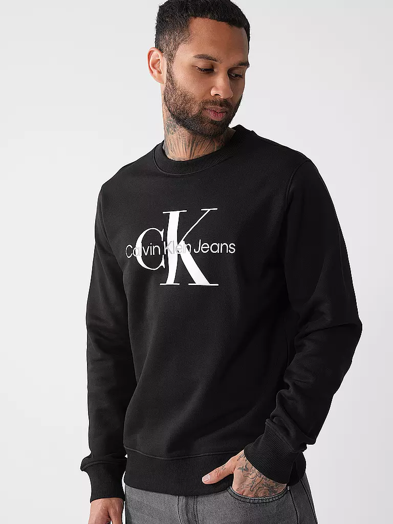 CALVIN KLEIN JEANS | Sweater  | schwarz