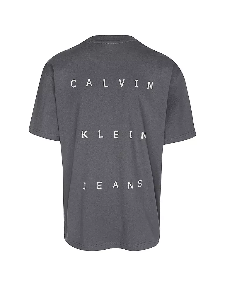 CALVIN KLEIN JEANS | T-Shirt  | grau