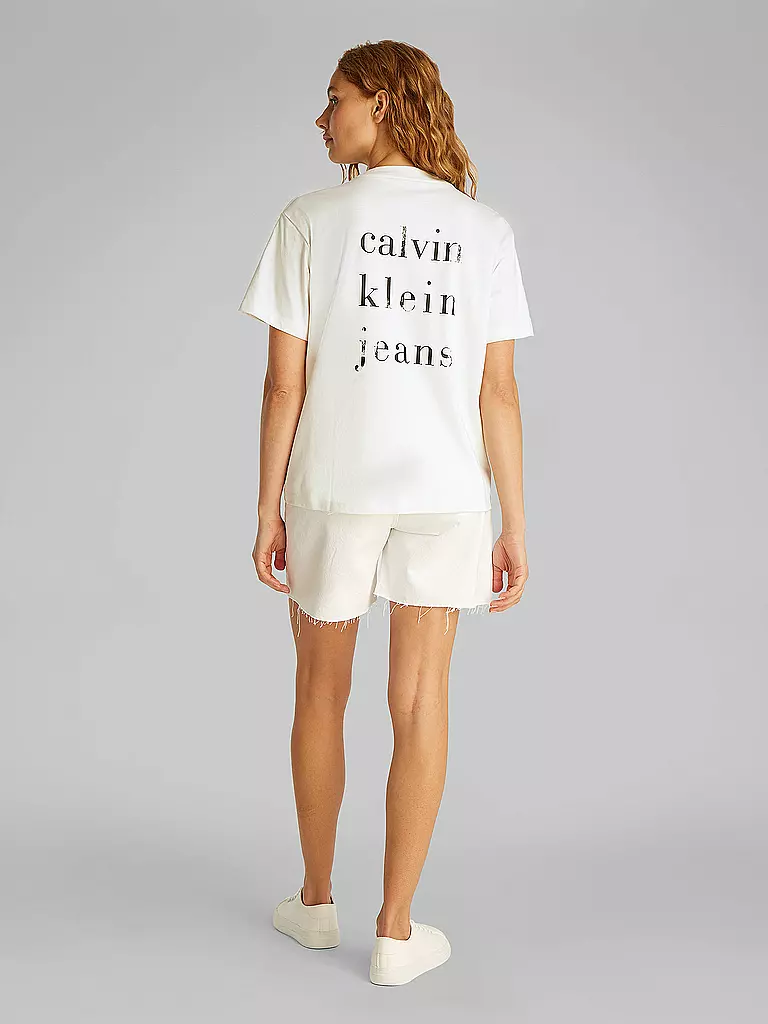 CALVIN KLEIN JEANS | T-Shirt  | weiss