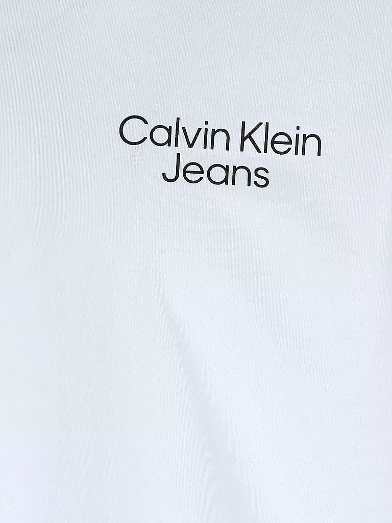 CALVIN KLEIN JEANS | T-Shirt  | weiss