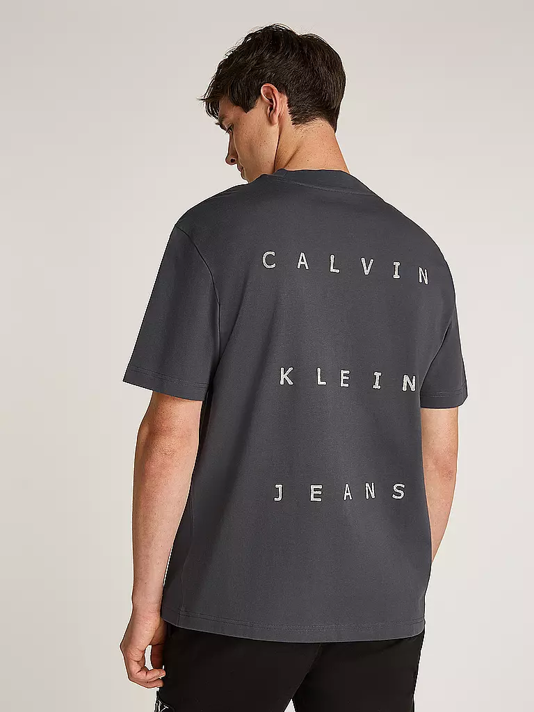 CALVIN KLEIN JEANS | T-Shirt  | grau