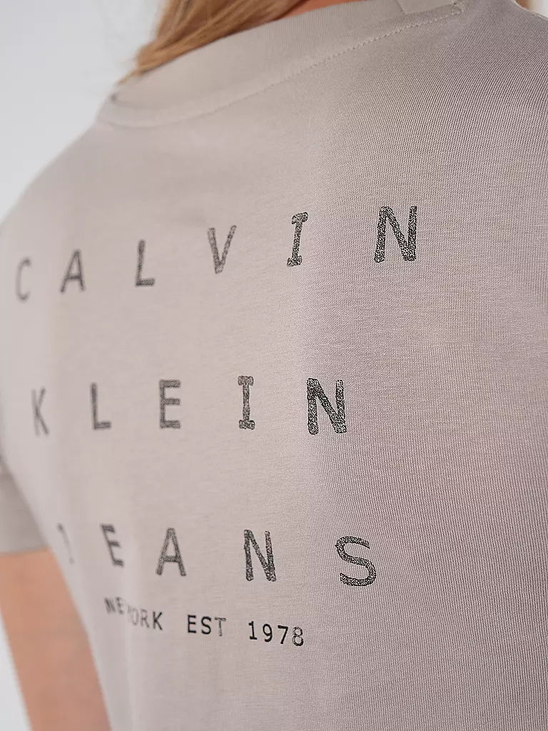 CALVIN KLEIN JEANS | T-Shirt  | beige