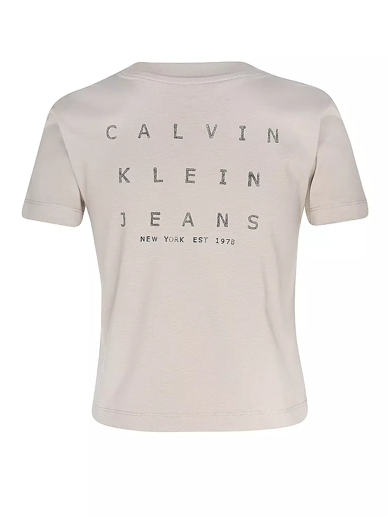 CALVIN KLEIN JEANS | T-Shirt  | beige