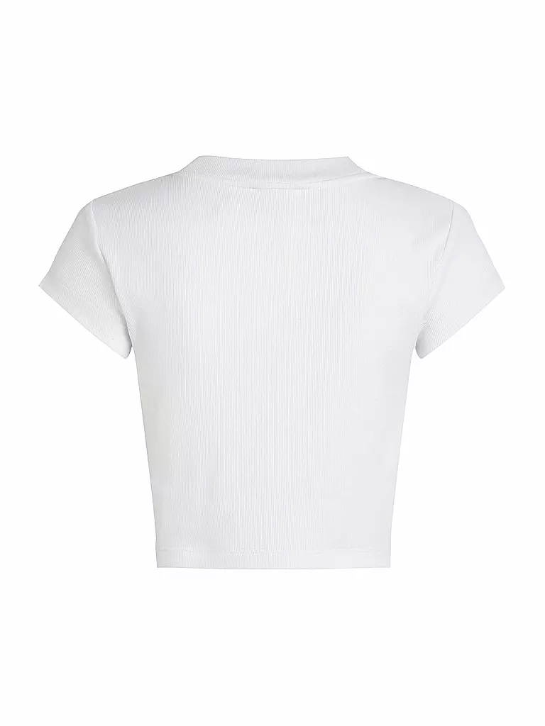 CALVIN KLEIN JEANS | T-Shirt Cropped Fit | hellgrün