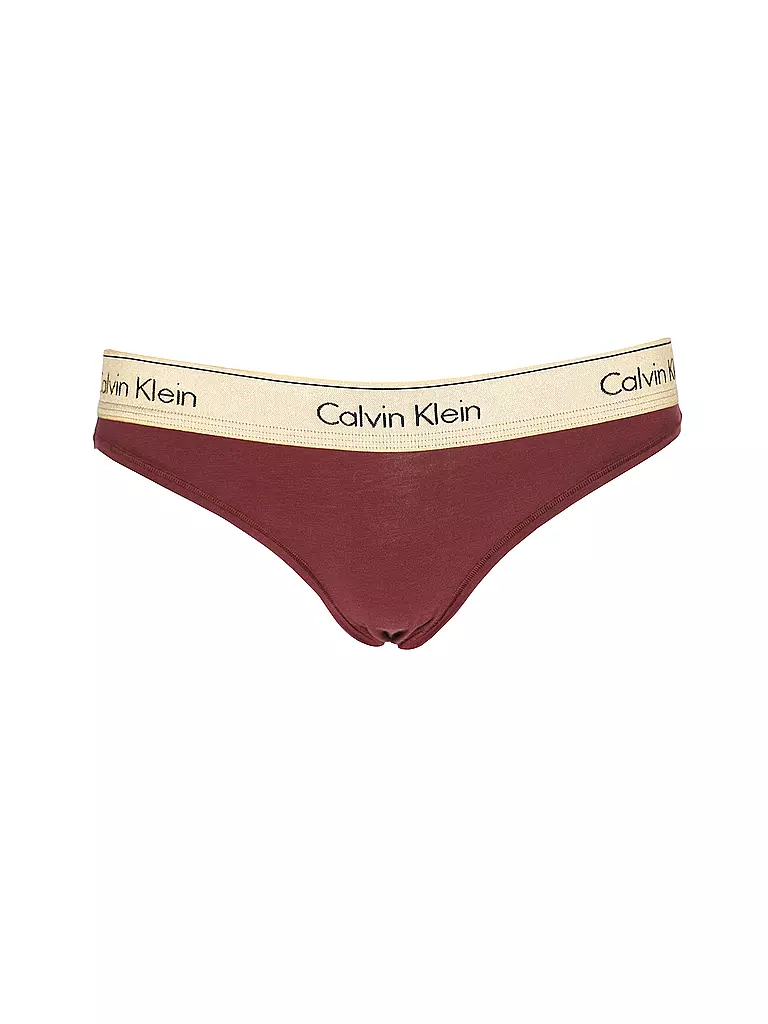 CALVIN KLEIN Slip MODERN COTTON red dunkelrot