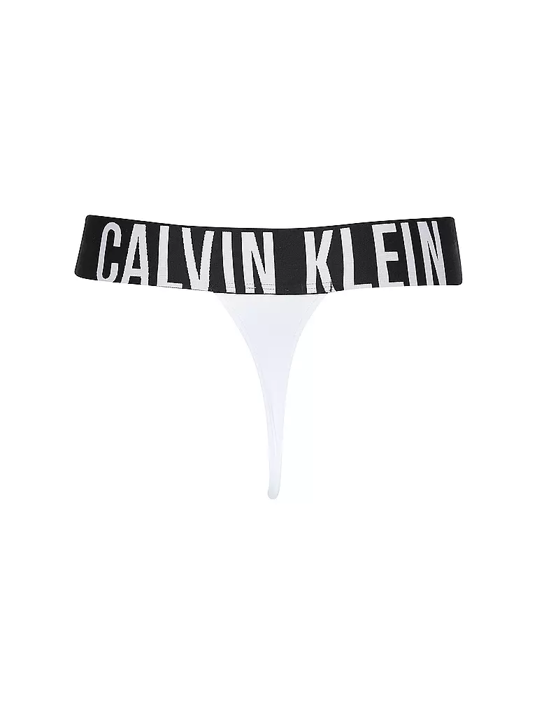 CALVIN KLEIN | Bikinihose - String | schwarz