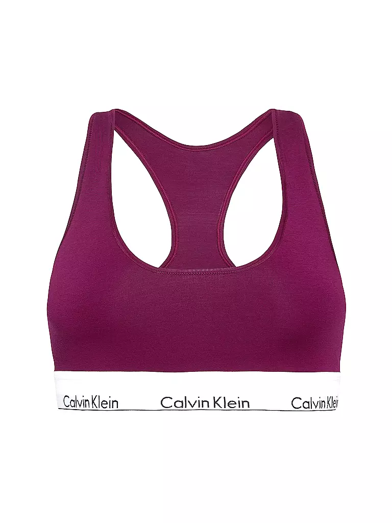 CALVIN KLEIN | Bralette - Bustier MODERN COTTON purple | beere