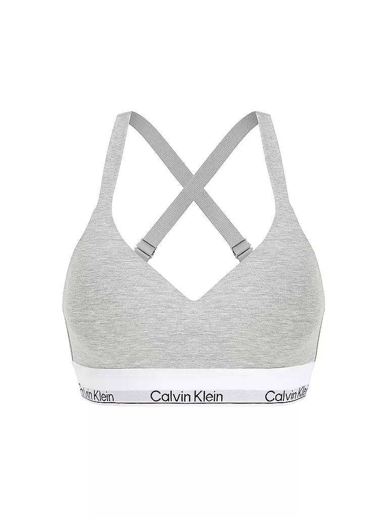 CALVIN KLEIN | Bustier - Bralette  | grau