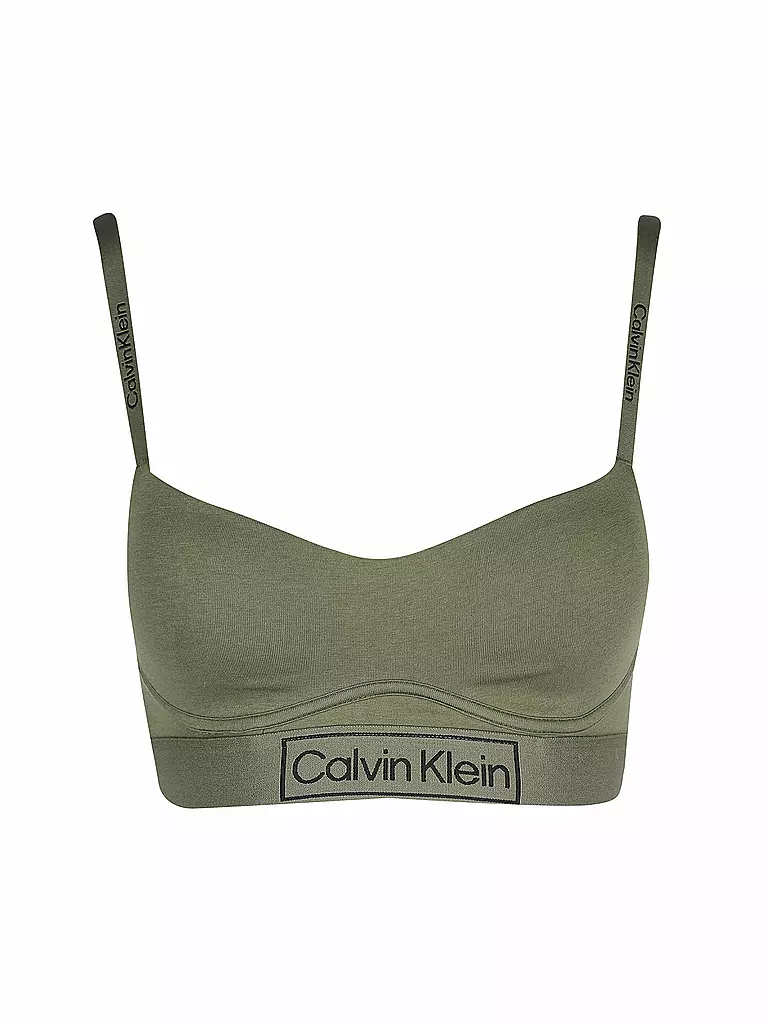 CALVIN KLEIN | Bustier gefüttert green  | olive