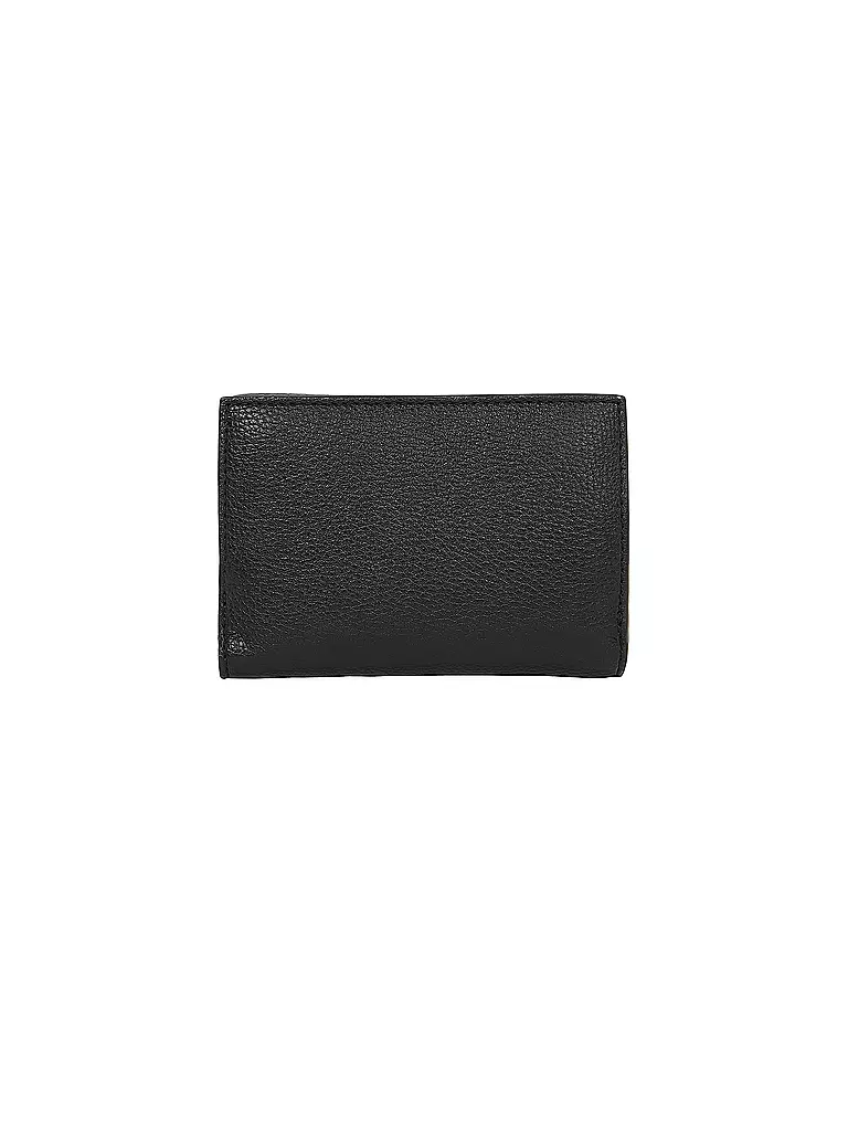 CALVIN KLEIN | Geldbörse CK PLAQUE Small | schwarz