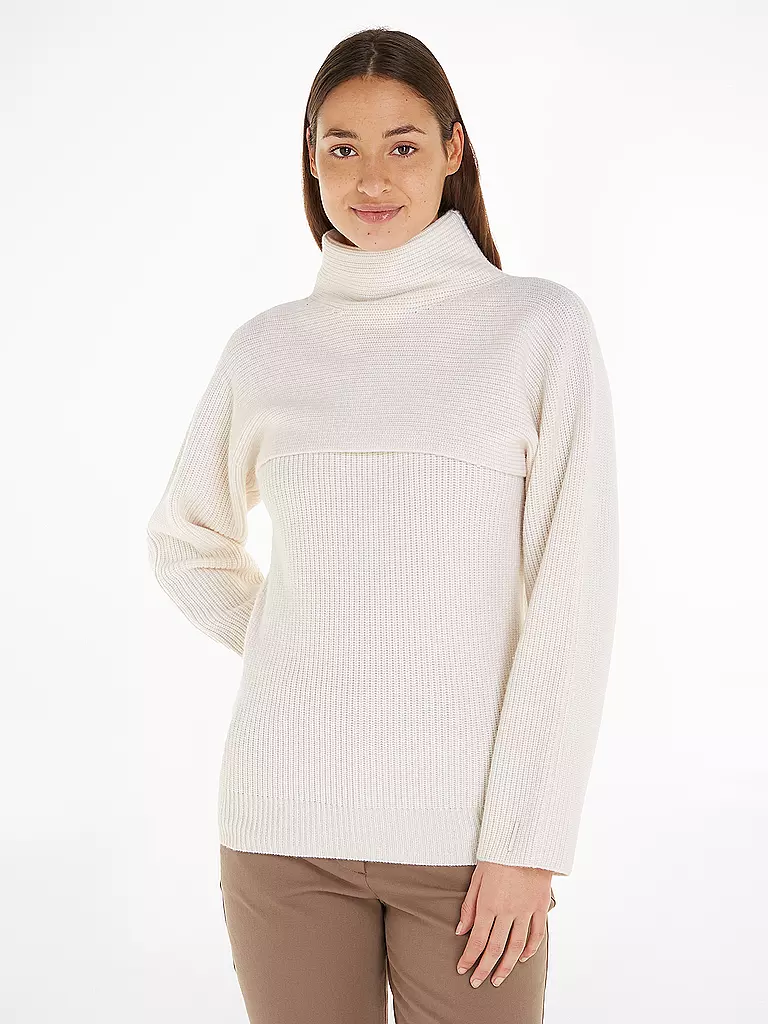 CALVIN KLEIN | Pullover  | weiss