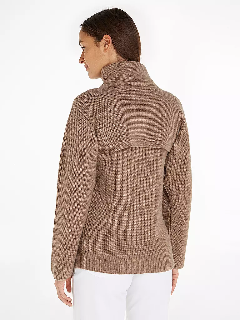 CALVIN KLEIN | Pullover  | hellbraun