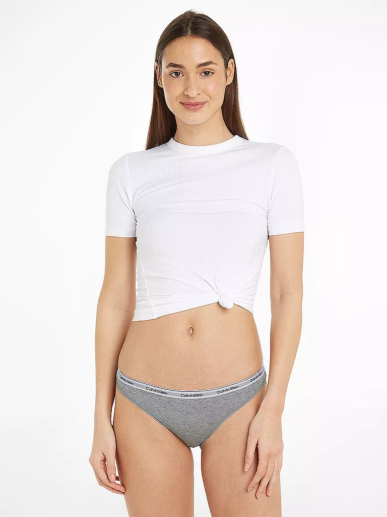 CALVIN KLEIN | Slips 3er Pkg. multi  | grau