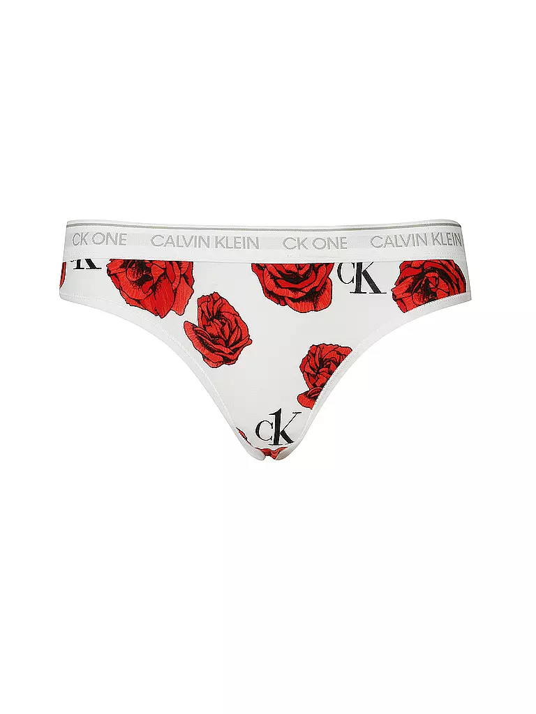 CALVIN KLEIN | String "CK One Cotton" (Rot) | rot