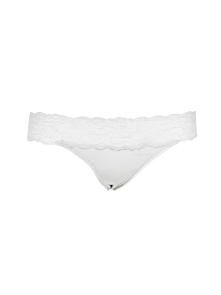 CALVIN KLEIN | String "Seductive Comfort" (Jet Grey) | grau