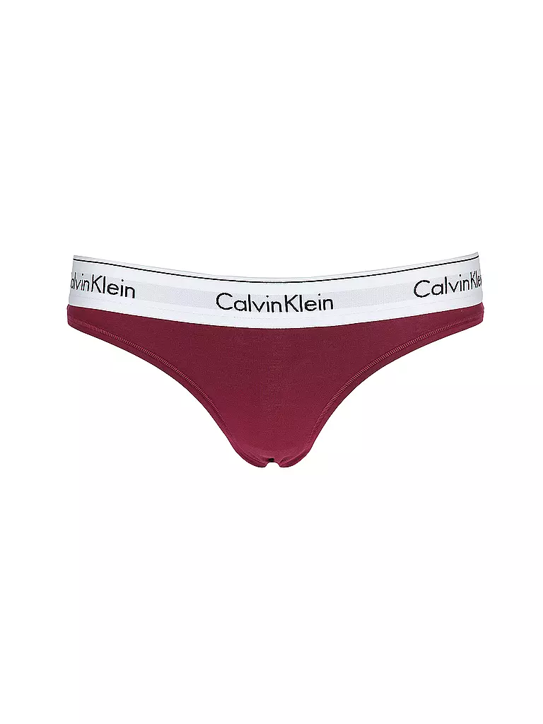 CALVIN KLEIN | String MODERN COTTON purple | beere