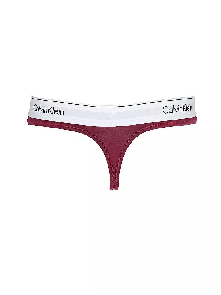 CALVIN KLEIN | String MODERN COTTON purple | beere