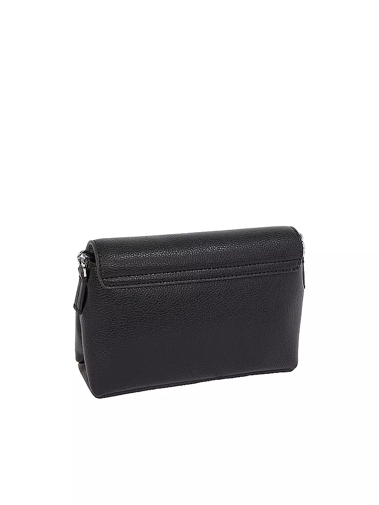 CALVIN KLEIN | Tasche - Mini Bag CK PLAQUE | schwarz