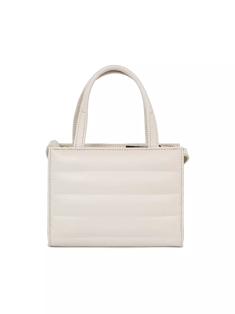 CALVIN KLEIN | Tasche - Mini Tote Bag QUILT  | creme