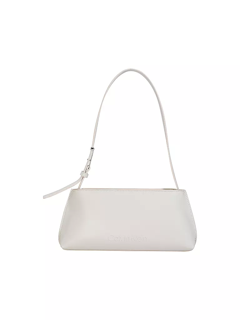 CALVIN KLEIN | Tasche - Schultertasche EMBOSSED | creme